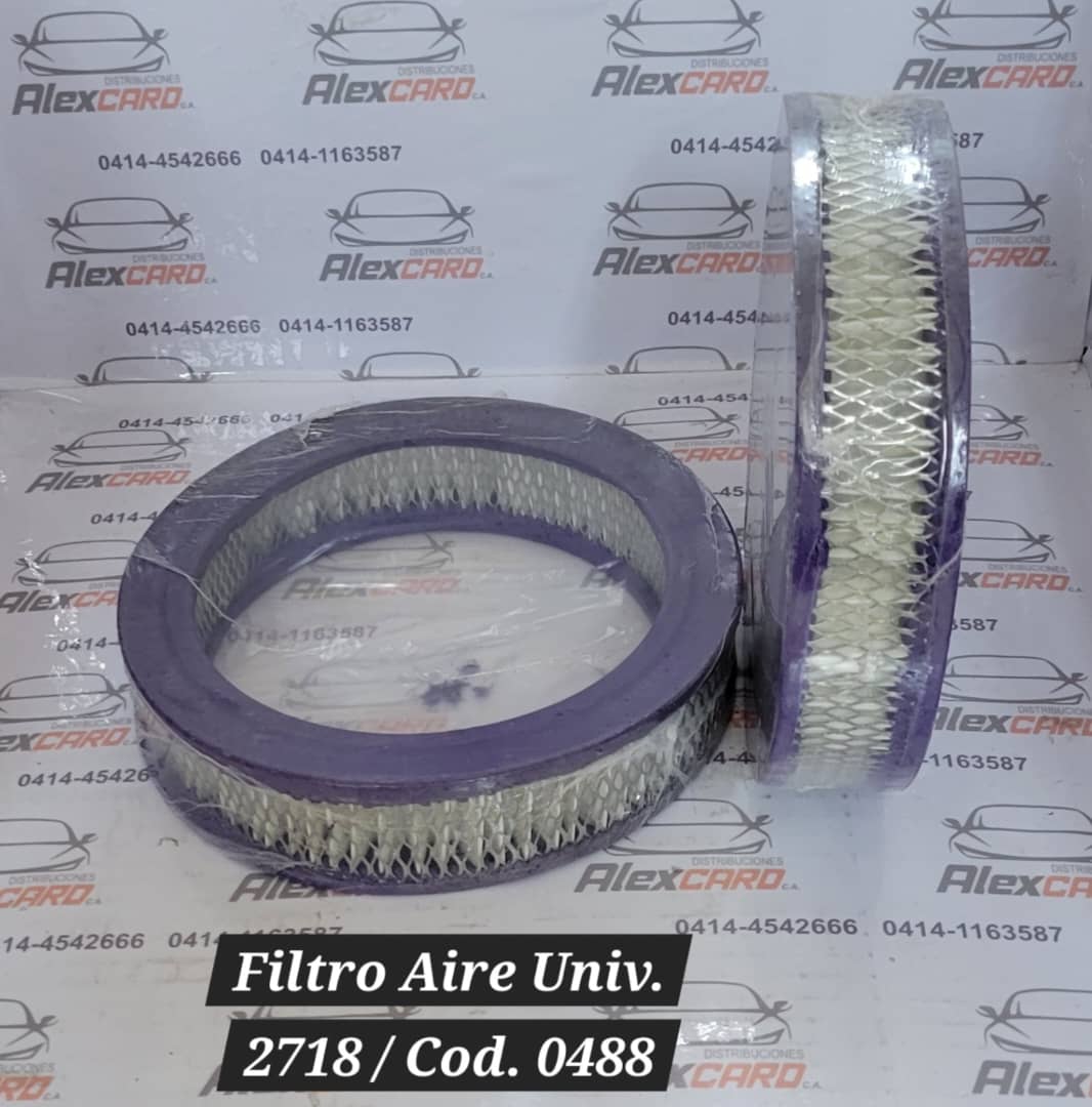 FILTRO AIRE UNIVERSAL 2718